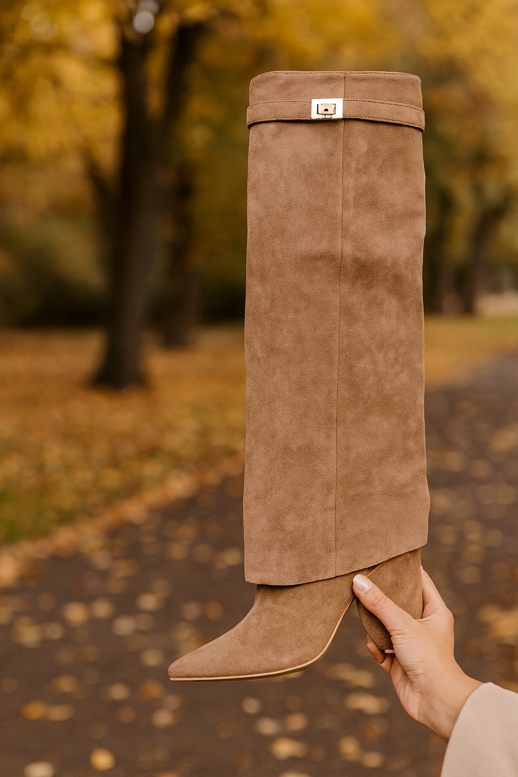 Sienna™-Fold-Over-Stiefel